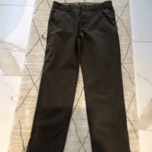 G.H. BASS &CO.  36x34 - Size  Brown Heavy Cotton Mens Pants.